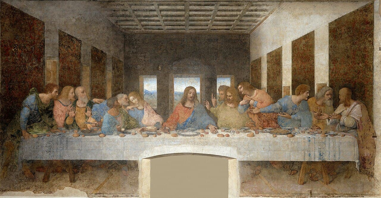 A Última Ceia, de Leonardo da Vinci